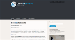Desktop Screenshot of collectif-inceste.org
