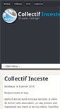 Mobile Screenshot of collectif-inceste.org